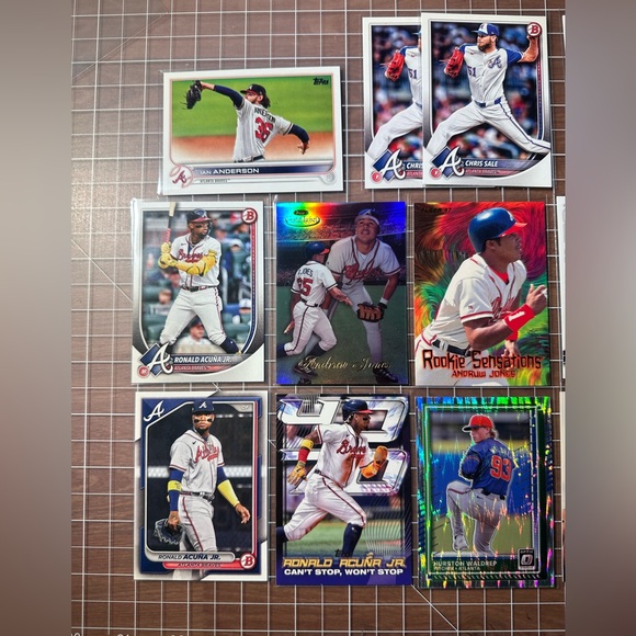 Atlanta Braves Baseball Card Collection 🔥 - Picture 2 of 3
